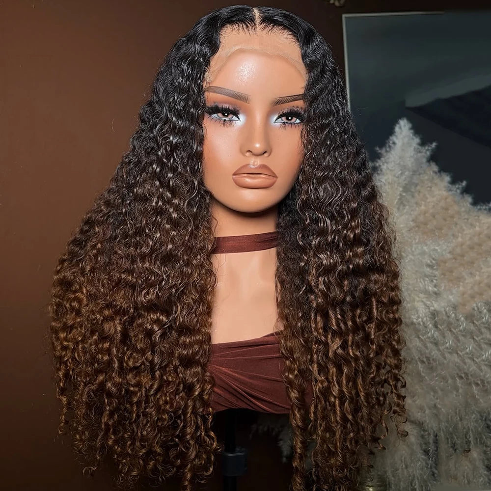 Trending Now | Brown Highlight Glueless HD Lace 13x6 Frontal Wig by Lucky Queen