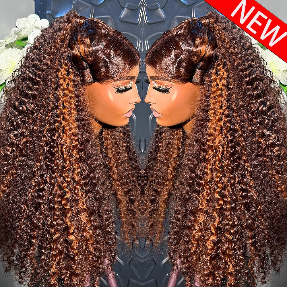 Sun-Kissed | 400% Super Density Highlight Glueless HD Lace 13x6 Frontal Wig