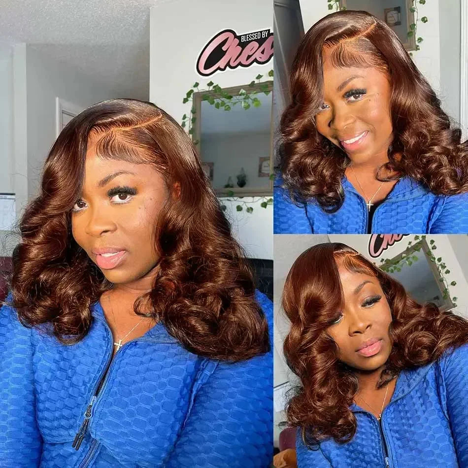 Effortless Glam | Loose Wave Glueless HD Lace 13x4 Frontal Wig by Mayfive
