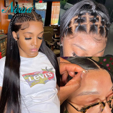 Polished Look | Straight Glueless HD Lace 13x6 Frontal Wig Pre-Cut