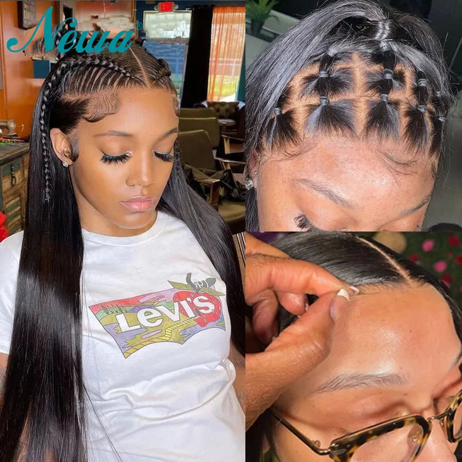 Polished Look | Straight Glueless HD Lace 13x6 Frontal Wig Pre-Cut