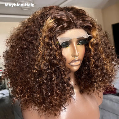 Sun-Kissed | Honey Brown Highlight Glueless HD Lace 13x4 Frontal Wig