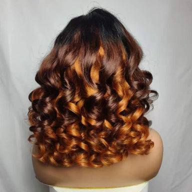 Throw On & Go | Ginger Deep Wave Glueless HD Lace 5x5 Closure Wig