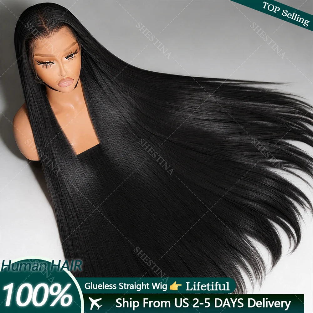 Classic Silk | Straight Glueless HD Lace Full Lace Wig Pre-Cut