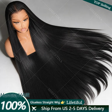 Classic Silk | Straight Glueless HD Lace Full Lace Wig Pre-Cut