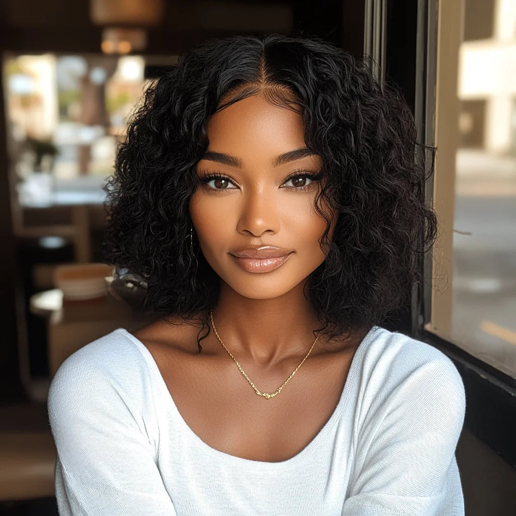 Throw On & Go | Deep Wave Glueless HD Lace 13x6 Frontal Wig