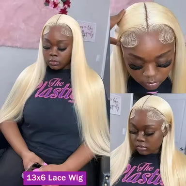 Blonde Vibes | 220% Density 613 Blonde Glueless HD Lace 13x4 Frontal Wig
