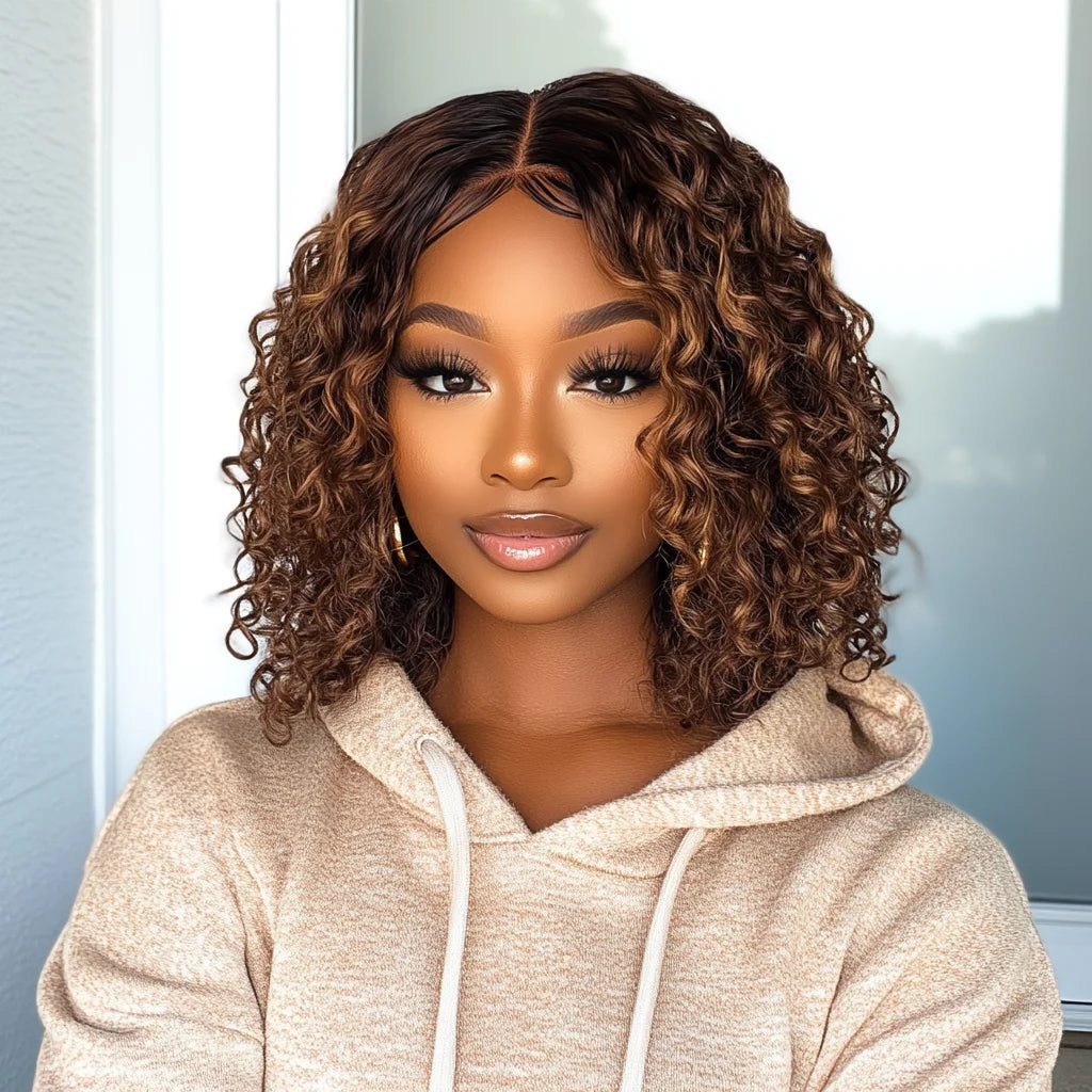 Ready To Wear | Highlight Deep Wave Glueless HD Lace 13x6 Frontal Wig