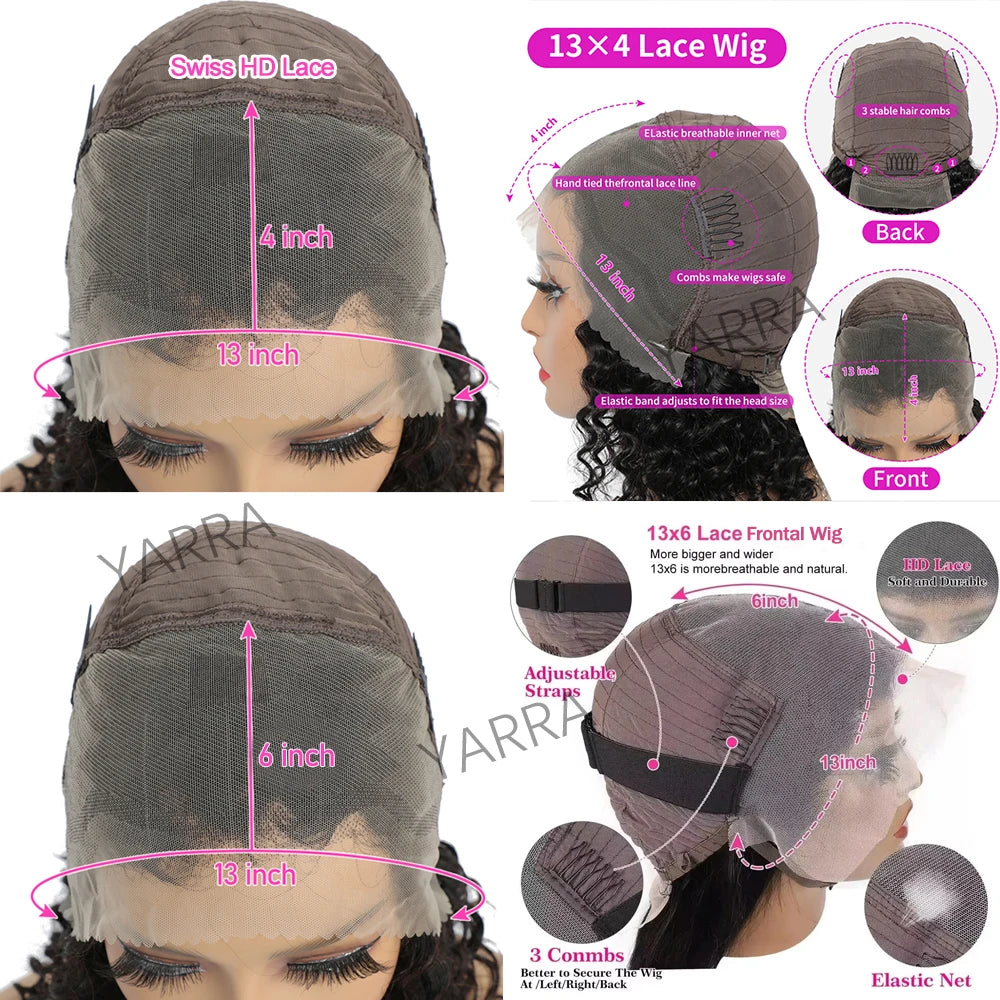 Classic Silk | Straight Glueless HD Lace 13x6 Frontal Wig by YARRA Wig Pre-Cut