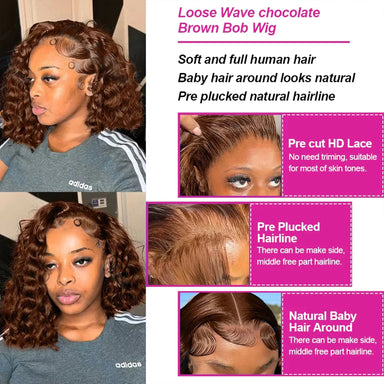 Ready To Wear | 300% Extra Density Deep Wave Glueless HD Lace 13x4 Frontal Wig