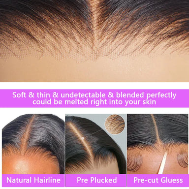 No Glue Needed | Wear & Go Glueless HD Lace 5x5 Closure Wig Pre-Cut