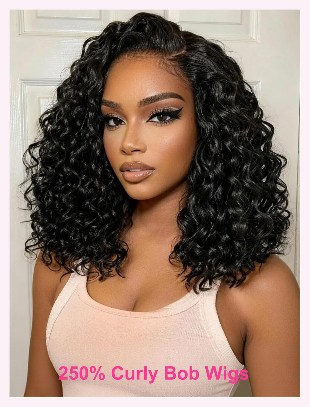 Throw On & Go | 250% High Density Water Wave Glueless HD Lace 13x4 Frontal Wig