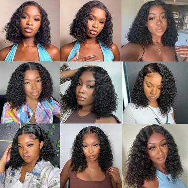 Curl Goals | 180% Density Kinky Curly Glueless HD Lace 4x4 Closure Wig Pre-Cut