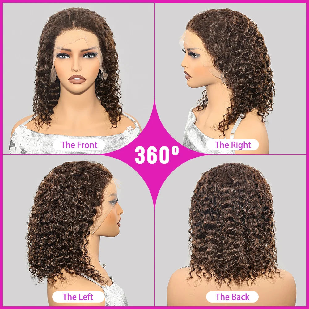 Ready To Wear | 300% Extra Density Deep Wave Glueless HD Lace 13x4 Frontal Wig