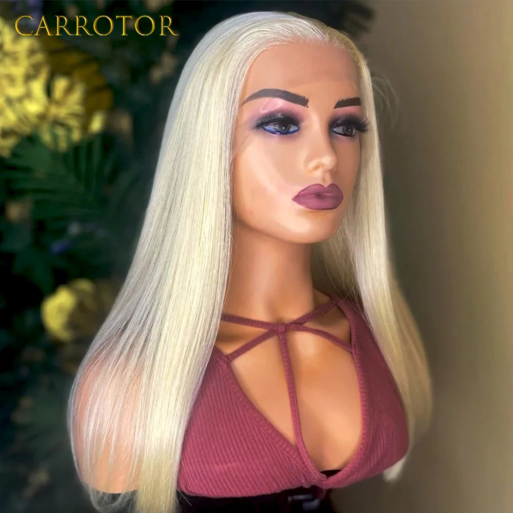 Bold Blonde | 250% High Density 613 Blonde Glueless HD Lace 13x4 Frontal Wig