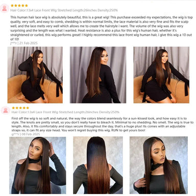 Polished Look | Ombre Brown Straight Glueless HD Lace 13x6 Frontal Wig Pre-Cut