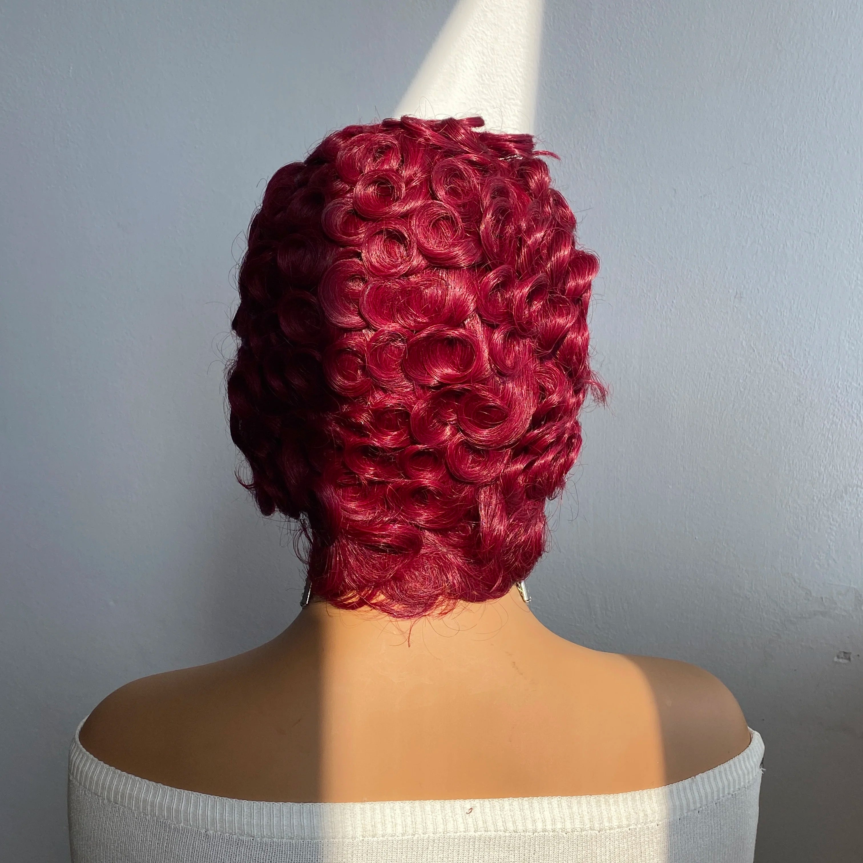 Bold & Beautiful | Burgundy 99J Glueless HD Lace 13x4 Frontal Wig by Wig by Vivas
