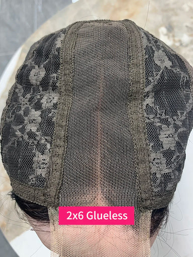 No Glue Needed | 250% High Density Wear & Go Glueless HD Lace 5x5 Closure Wig