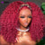 Big Curl Energy | Burgundy 99J 450% Super Density Kinky Curly Glueless HD Lace 360 Lace Wig