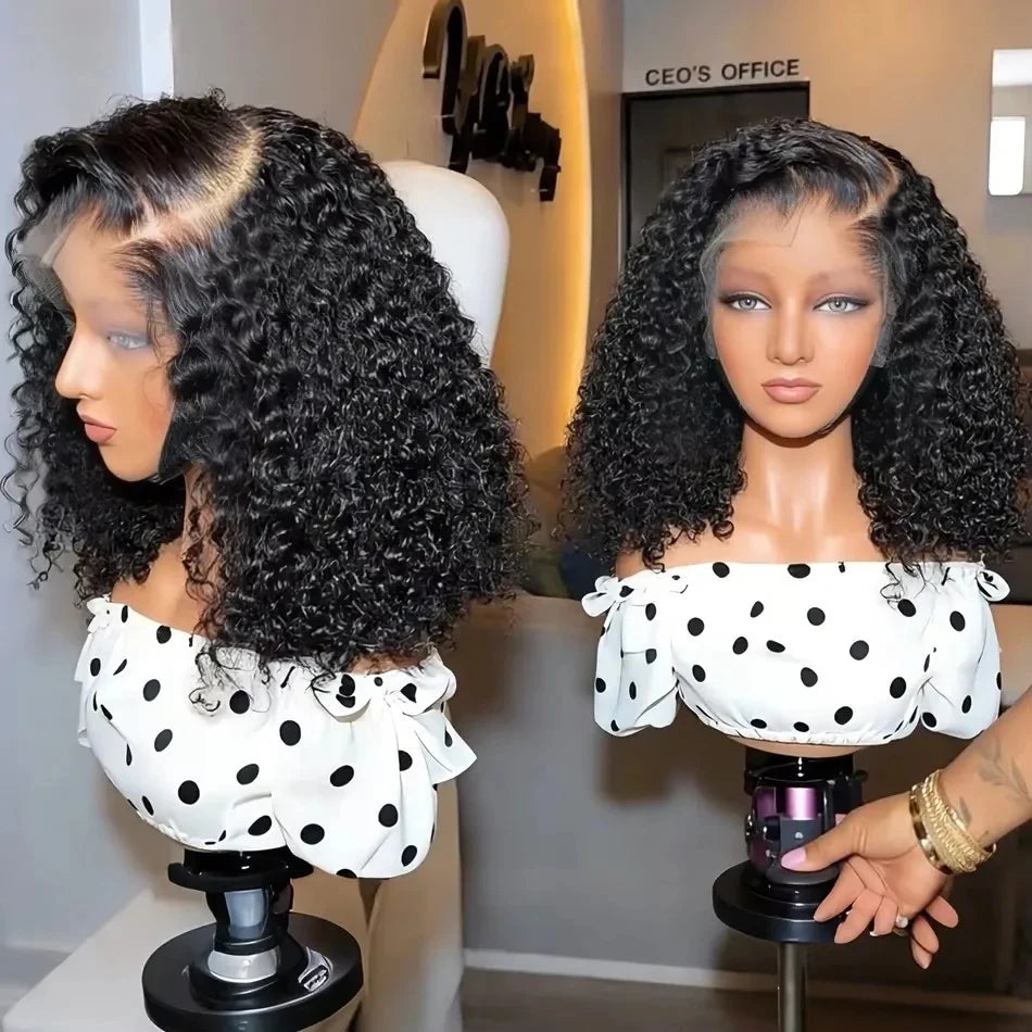 Wear & Go | 300% Extra Density Deep Wave Glueless HD Lace 13x4 Frontal Wig Pre-Cut