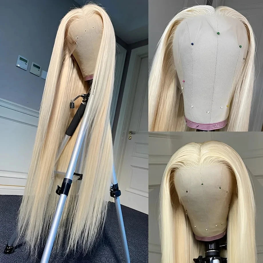 Platinum Glow | 613 Blonde Glueless HD Lace 13x6 Frontal Wig