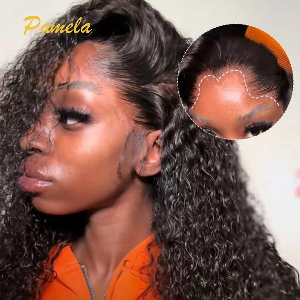 Throw On & Go | 250% High Density Deep Wave Glueless HD Lace 13x6 Frontal Wig