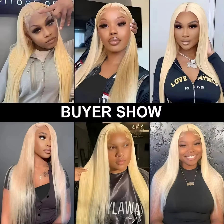 Bold Blonde | 613 Blonde Glueless HD Lace 13x6 Frontal Wig Pre-Cut