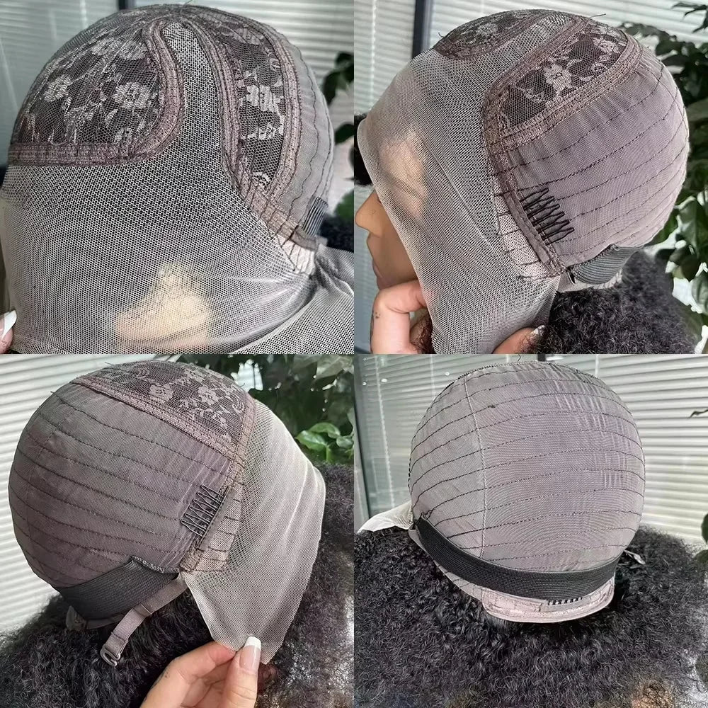 Natural Kinks | 250% High Density Kinky Curly Glueless HD Lace 13x4 Frontal Wig