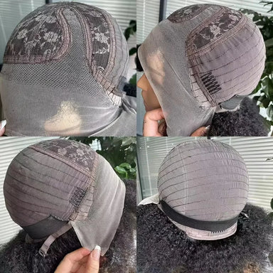 Natural Kinks | 250% High Density Kinky Curly Glueless HD Lace 13x4 Frontal Wig