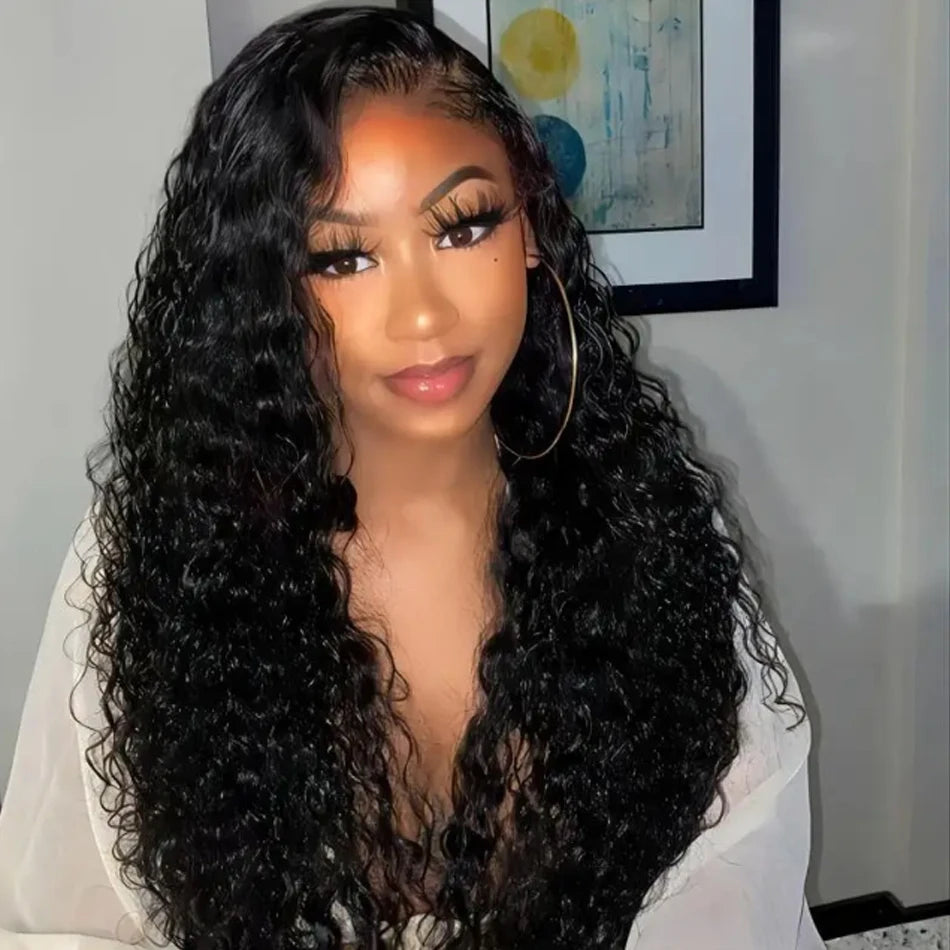 Effortless Waves | Water Wave Glueless HD Lace 13x4 Frontal Wig by Verve Strands
