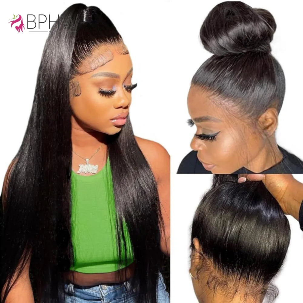Sleek & Smooth | Straight Glueless HD Lace 360 Lace Wig