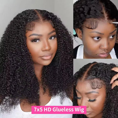 Throw On & Go | Water Wave Glueless HD Lace 5x5 Closure Wig