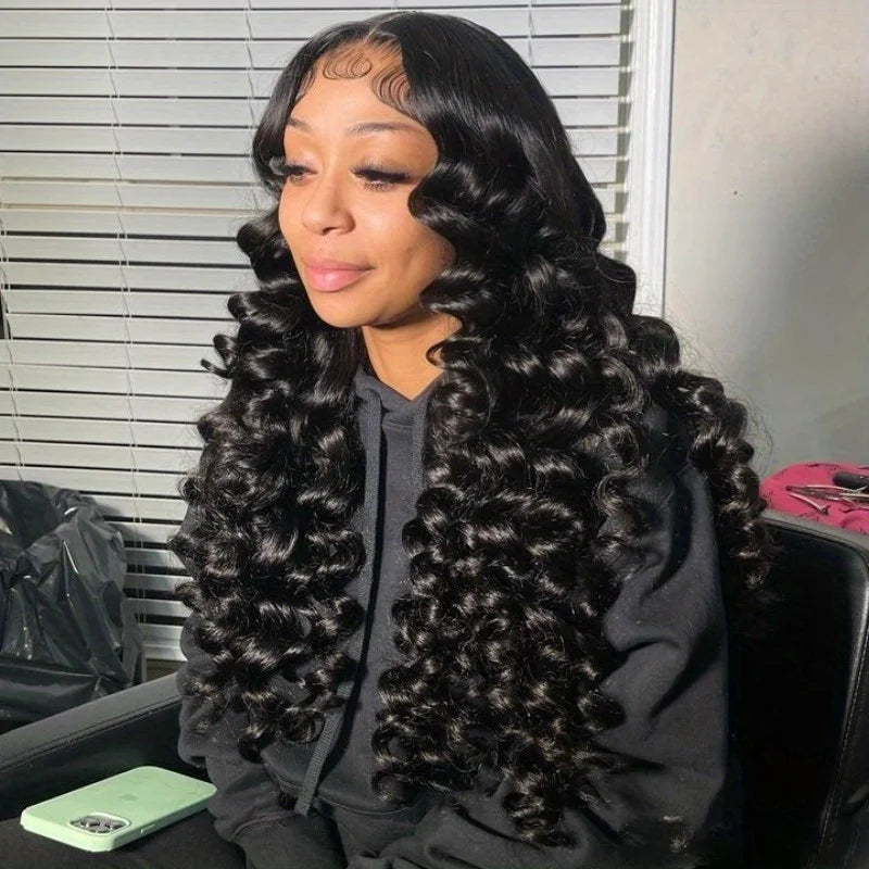 Wear & Go | 200% Density Deep Wave Glueless HD Lace 13x6 Frontal Wig Pre-Cut
