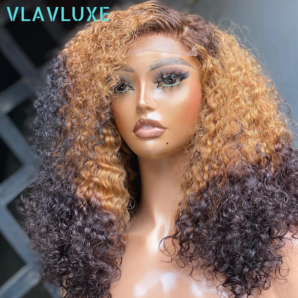 Throw On & Go | 300% Extra Density Water Wave Glueless HD Lace 13x6 Frontal Wig