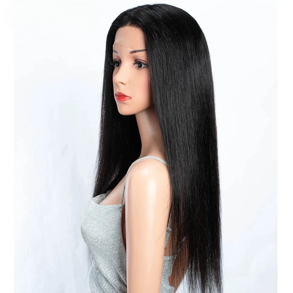 Sleek & Smooth | Straight Glueless HD Lace 4x4 Closure Wig