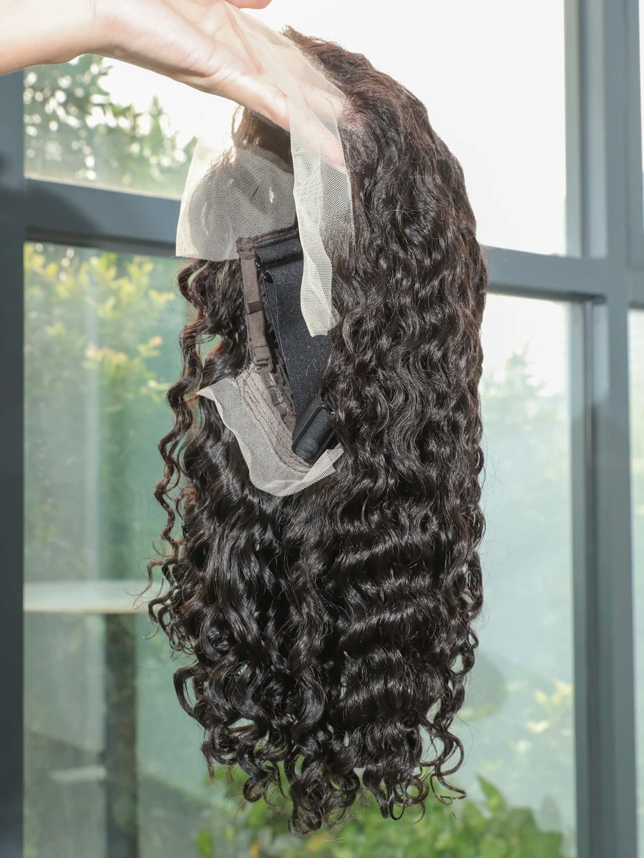 Wear & Go | Water Wave Glueless HD Lace 13x4 Frontal Wig by Urban Aura