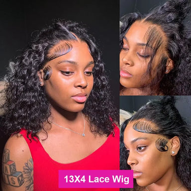 Throw On & Go | Deep Wave Glueless HD Lace 13x4 Frontal Wig