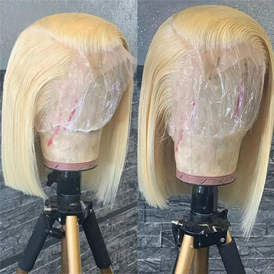 Platinum Glow | 250% High Density 613 Blonde Glueless HD Lace 13x6 Frontal Wig