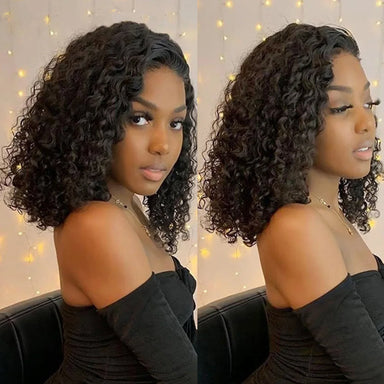 Ready To Wear | 180% Density Deep Wave Glueless HD Lace 13x4 Frontal Wig Pre-Cut