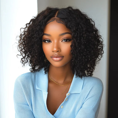 Throw On & Go | Deep Wave Glueless HD Lace 13x6 Frontal Wig