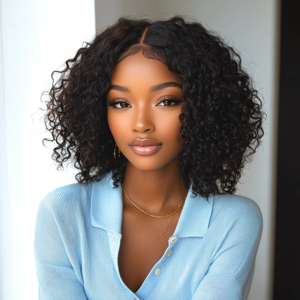 Throw On & Go | Deep Wave Glueless HD Lace 13x6 Frontal Wig