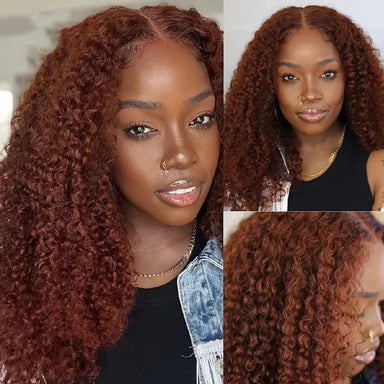 Big Curl Energy | Kinky Curly Glueless HD Lace 13x6 Frontal Wig