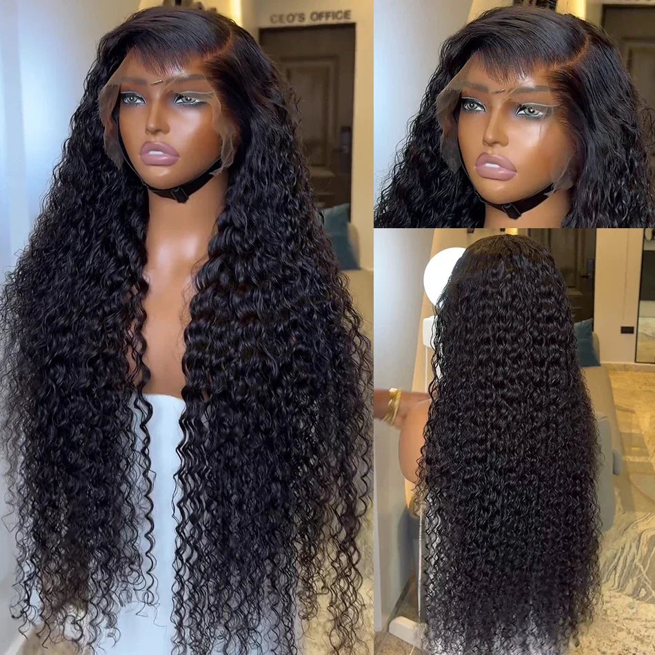 Wear & Go | 250% High Density Deep Wave Glueless HD Lace 13x6 Frontal Wig by Smilegirl