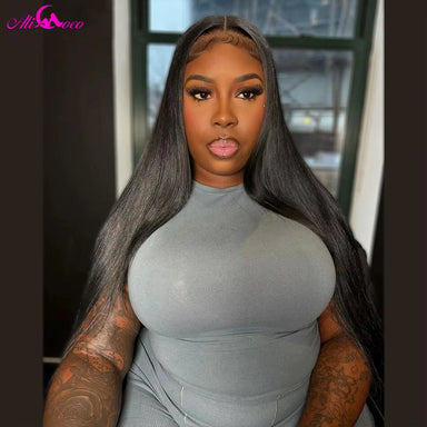 Classic Silk | Ombre Brown 180% Density Straight Glueless HD Lace 13x6 Frontal Wig