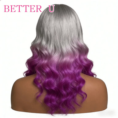 Effortless Glam | Salt & Pepper 250% High Density Loose Wave Glueless HD Lace 13x6 Frontal Wig