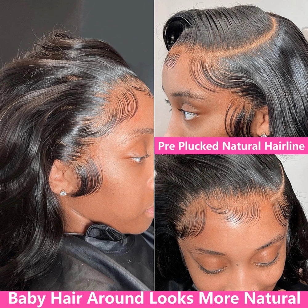 Wear & Go | Water Wave Glueless HD Lace 13x6 Frontal Wig Pre-Cut — Top Seller