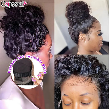 Curl Goals | Kinky Curly Glueless HD Lace 360 Lace Wig