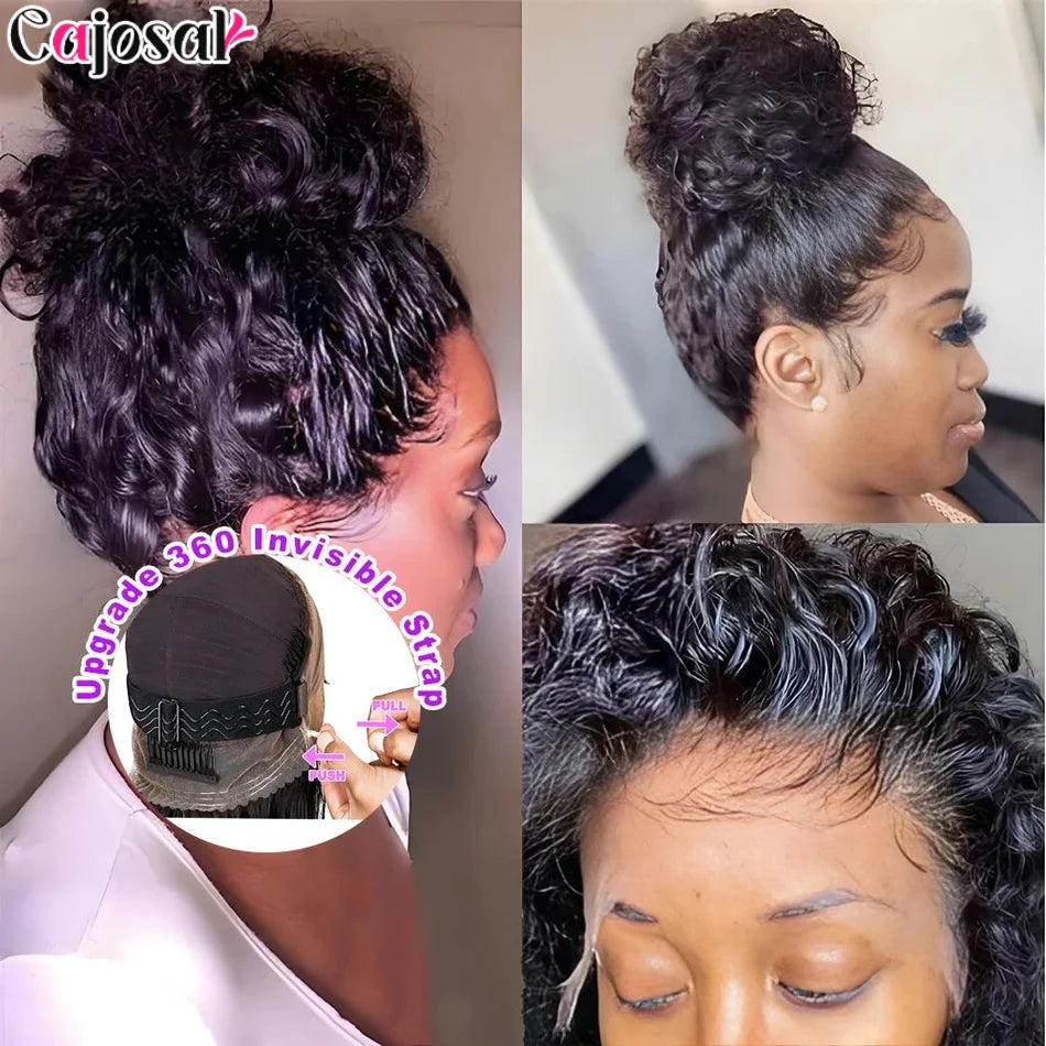 Curl Goals | Kinky Curly Glueless HD Lace 360 Lace Wig