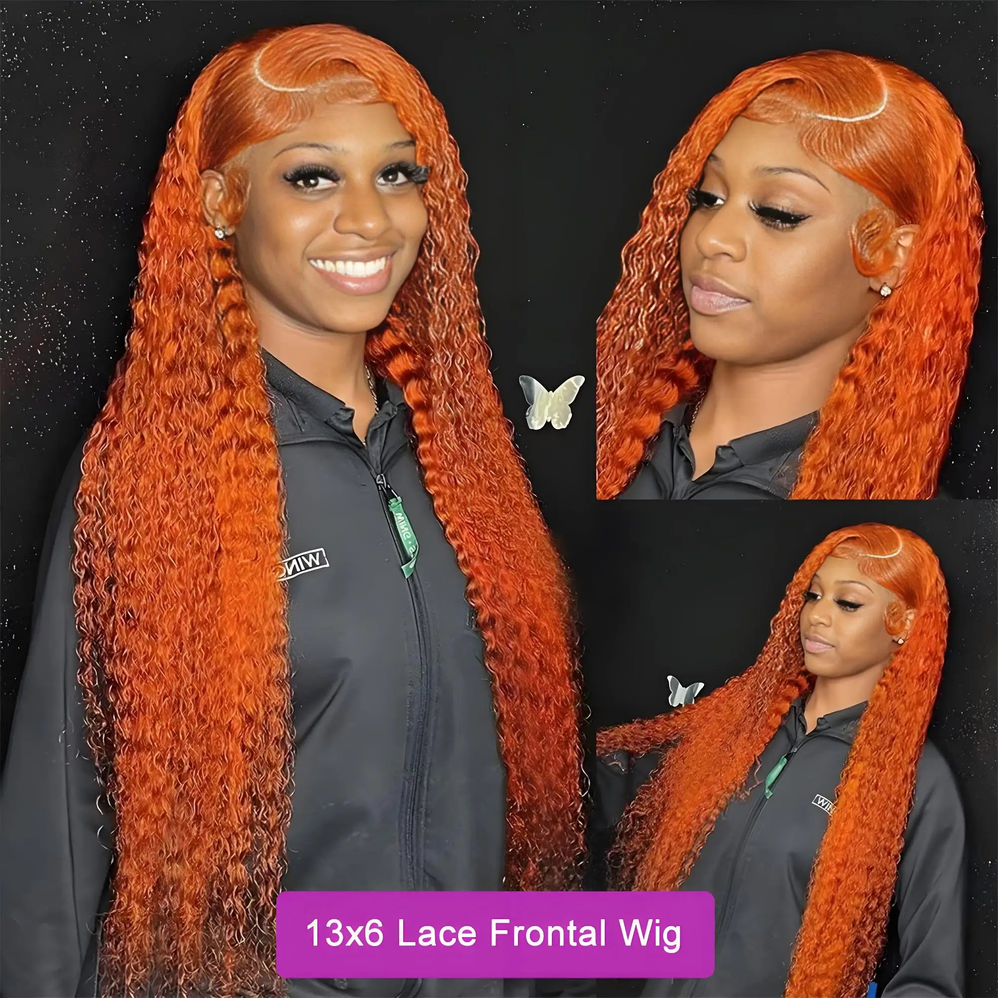 Throw On & Go | Deep Wave Glueless HD Lace 13x6 Frontal Wig by IAMVIP Human Hair