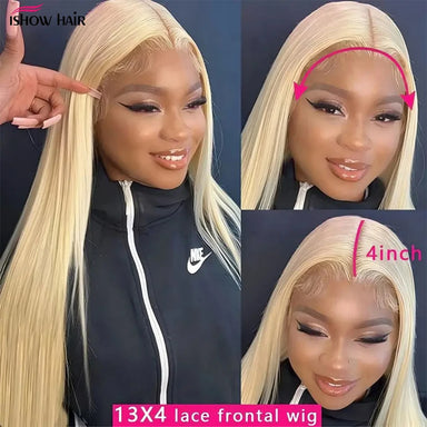 Bold Blonde | 613 Blonde Glueless HD Lace 13x6 Frontal ishow hair Wig Pre-Cut